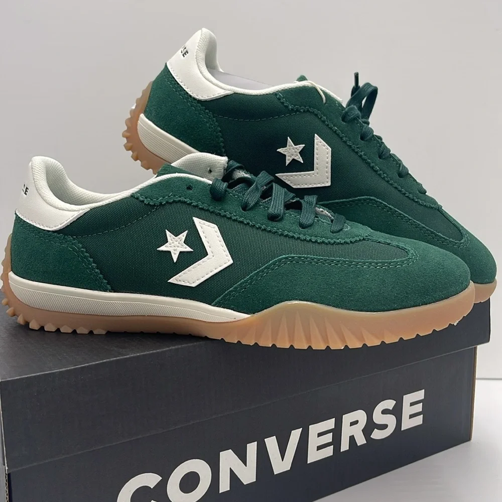 Converse WMNS RUN STAR TRAINER OX GREEN ENVY/EGRET/WHITE A13359C Sneakers - Picture 7 of 16